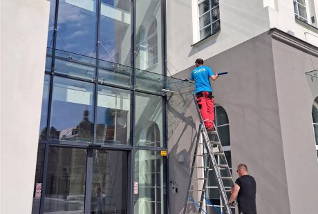 Mycie elewacji szklanej - Solar Clean