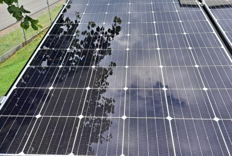 Mycie paneli solarnych (po umyciu) - Solar-Clean